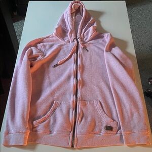 Roxy Light Pink Hoodie with Drawstring